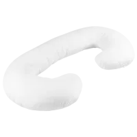 Pernă pentru gravide și mame PernaMea PM.100253 Bumbac / White
