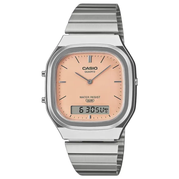 Ceas de mână pentru femei Casio AQ-240E-4AEF Cuarț / 36 mm photo 1