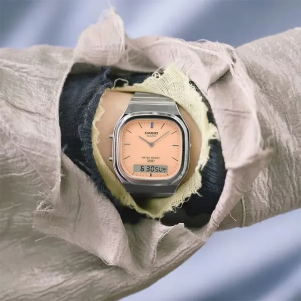 Ceas de mână pentru femei Casio AQ-240E-4AEF Cuarț / 36 mm photo 6