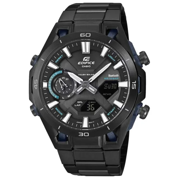 Ceas de mână pentru bărbați Casio ECB-2300DC-1AEF Cuarț / 46 mm photo 1