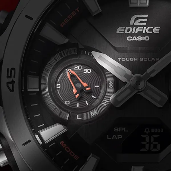 Ceas de mână pentru bărbați Casio ECB-2300DC-1AEF Cuarț / 46 mm photo 3