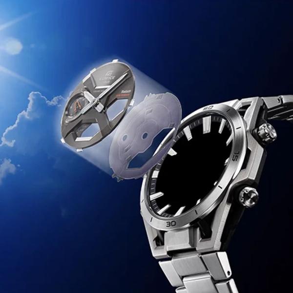 Ceas de mână pentru bărbați Casio ECB-2300DC-1AEF Cuarț / 46 mm photo 4