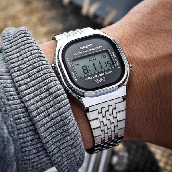 Ceas de mână pentru bărbați Casio A140WE-8AEF Digital / 37 mm photo 4