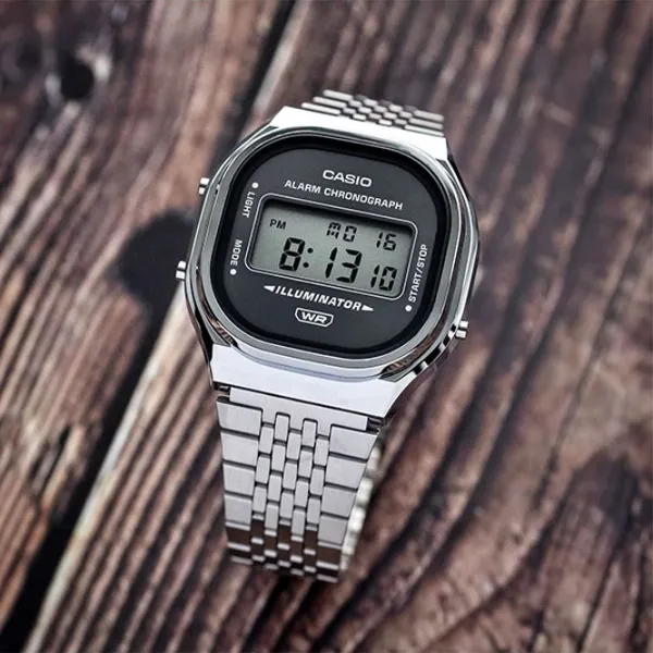 Ceas de mână pentru bărbați Casio A140WE-8AEF Digital / 37 mm photo 5