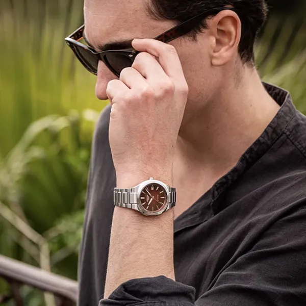 Ceas de mână pentru bărbați Casio EFK-200D-4AER Mecanic / 38 mm photo 2
