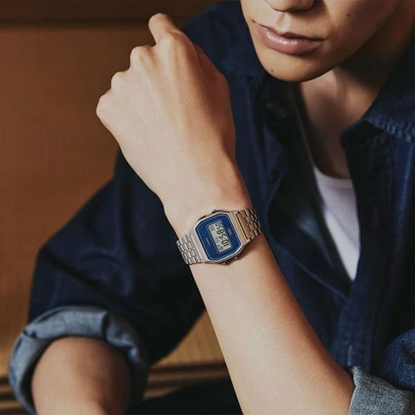 Ceas de mână pentru bărbați Casio A159WEVJ-2ER Digital / 37 x 33 mm photo 2