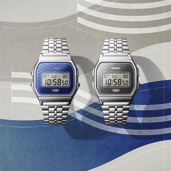 Ceas de mână pentru bărbați Casio A159WEVJ-2ER Digital / 37 x 33 mm photo 3