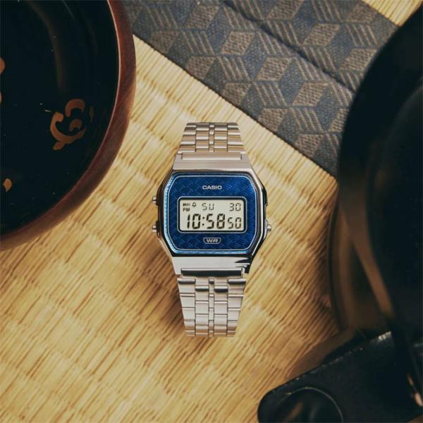 Ceas de mână pentru bărbați Casio A159WEVJ-2ER Digital / 37 x 33 mm photo 5