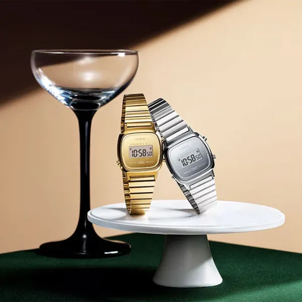 Ceas de mână pentru femei Casio LA670WEGS-9AEF Digital / 25 mm photo 3