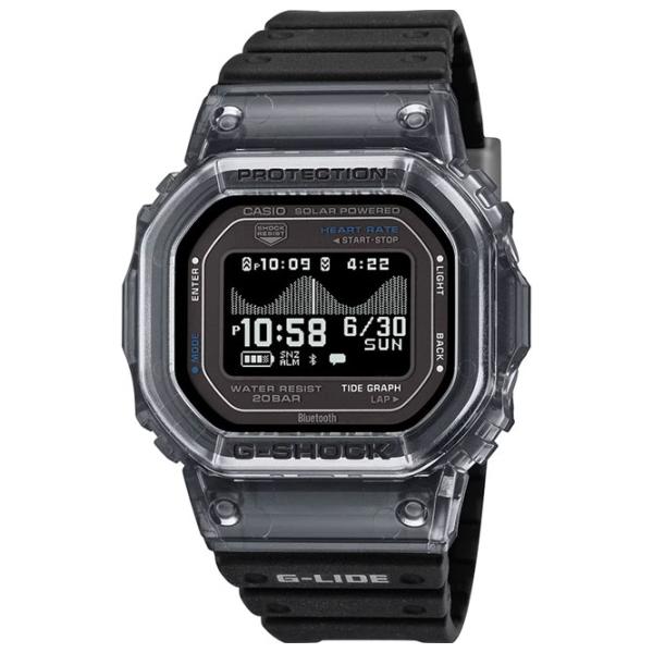 Ceas de mână pentru bărbați Casio GBX-H5600-1ER Cuarț cu o baterie solară / 54 x 45 mm photo 1