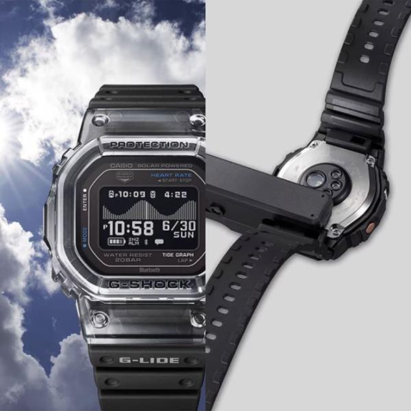 Ceas de mână pentru bărbați Casio GBX-H5600-1ER Cuarț cu o baterie solară / 54 x 45 mm photo 6