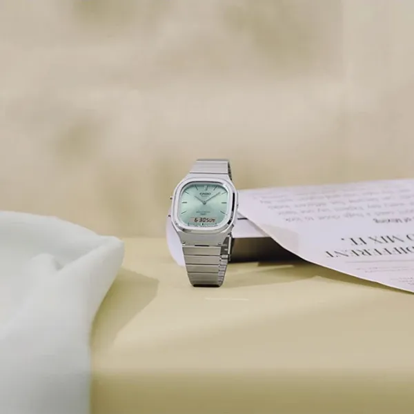 Ceas de mână pentru bărbați Casio AQ-240E-2AEF Cuarț / 36 mm photo 2