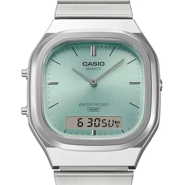 Ceas de mână pentru bărbați Casio AQ-240E-2AEF Cuarț / 36 mm photo 6