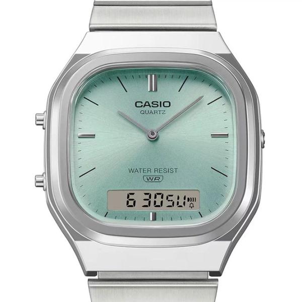 Ceas de mână pentru bărbați Casio AQ-240E-2AEF Cuarț / 36 mm photo 6