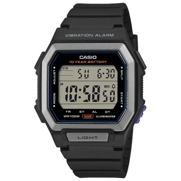 Ceas de mână pentru bărbați Casio W-738H-1AVEF Digital / 47 x 43 mm photo 1