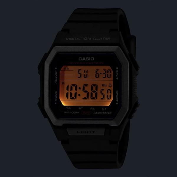 Ceas de mână pentru bărbați Casio W-738H-1AVEF Digital / 47 x 43 mm photo 2