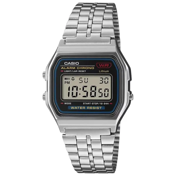 Ceas de mână pentru bărbați Casio A159WE-1EF Digital / 37 x 33 mm photo 1