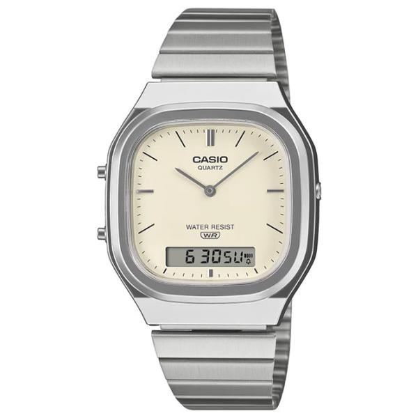Ceas de mână unisex Casio AQ-240E-7A2EF Cuarț / 36 mm photo 1