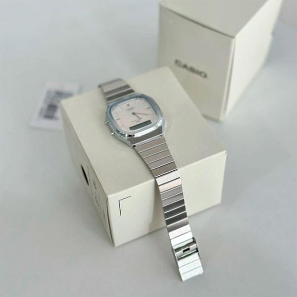 Ceas de mână unisex Casio AQ-240E-7A2EF Cuarț / 36 mm photo 3