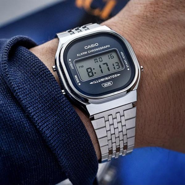 Ceas de mână pentru bărbați Casio A140WE-2AEF Digital / 37 mm photo 5