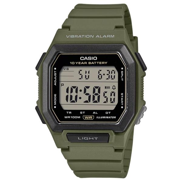 Ceas de mână pentru bărbați Casio W-738H-3AVEF Digital / 47 x 43 mm photo 1