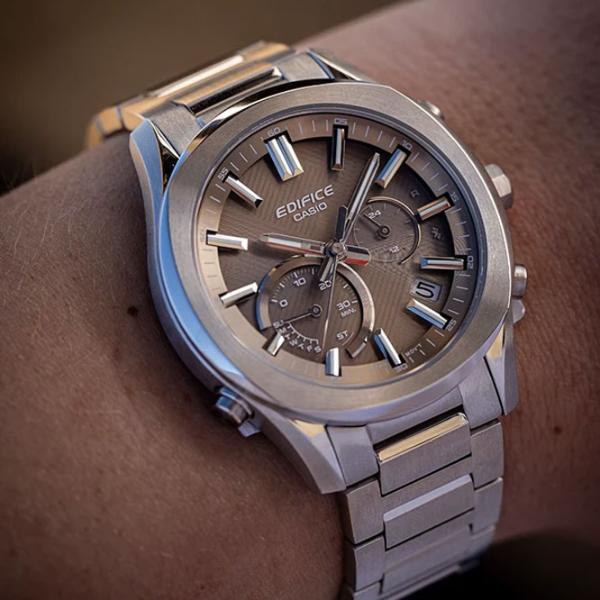 Ceas de mână pentru bărbați Casio EQB-1300D-5AEF Cuarț / 40 mm photo 3