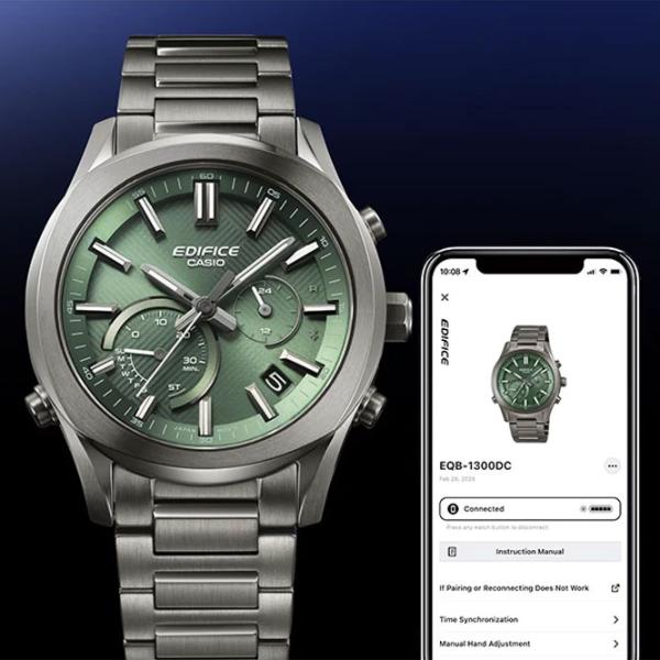 Ceas de mână pentru bărbați Casio EQB-1300DC-3AEF Cuarț / 40 mm photo 3