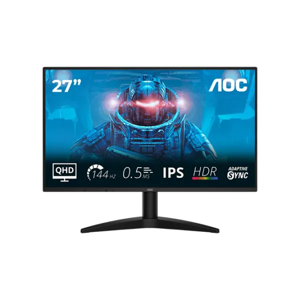 Monitor AOC Q27B36X 27" 2K 144 Hz / 0.5 ms / Black photo 1