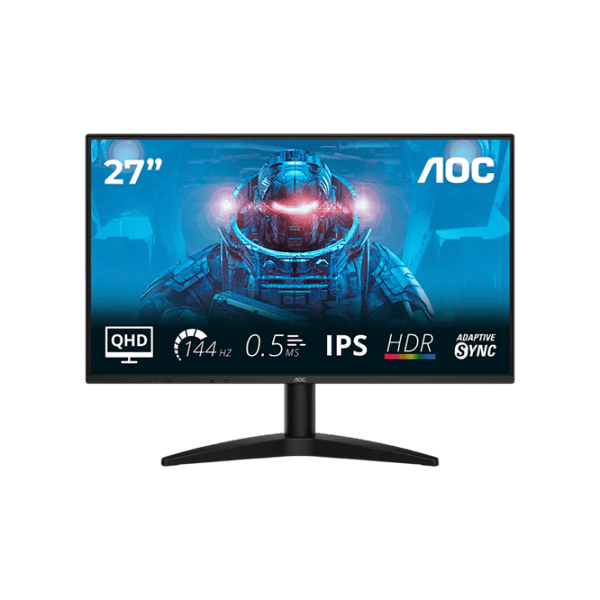 Monitor AOC Q27B36X 27" 2K 144 Hz / 0.5 ms / Black photo 1