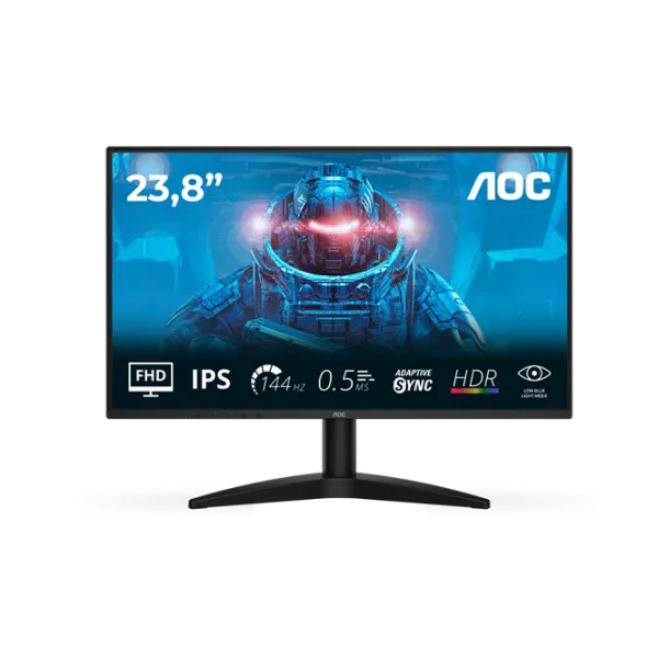 Monitor AOC 24B36X 23.8" Full HD 144 Hz / 4 ms / Black photo 1