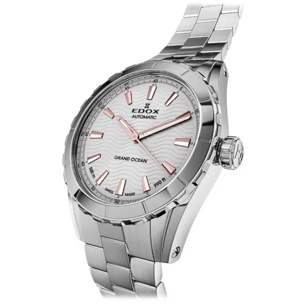 Ceas de mână pentru bărbați Edox 80140-3M-AIR Mecanic / 40 mm photo 2