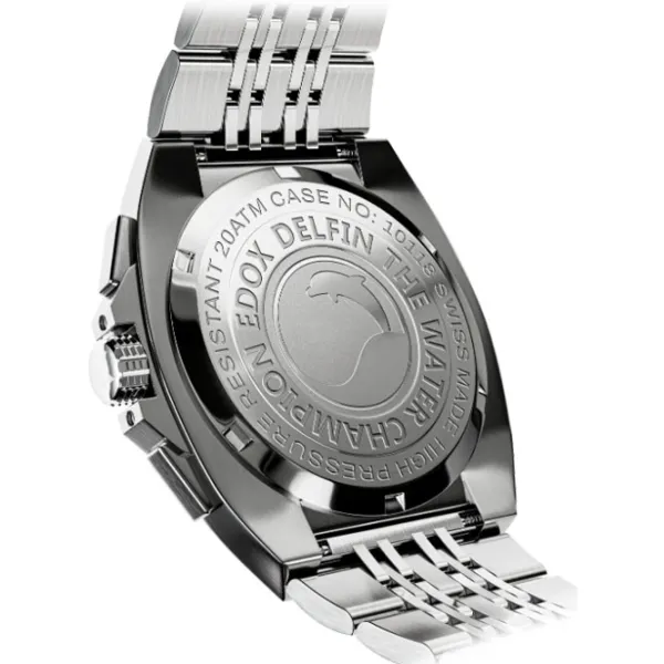 Ceas de mână pentru bărbați Edox 10118-3M-BUIN Cuarț / 43 mm photo 2