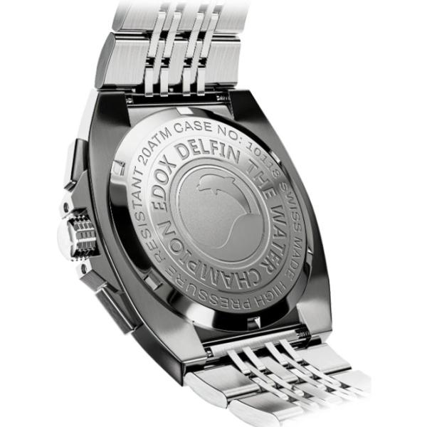 Ceas de mână pentru bărbați Edox 10118-3M-BUIN Cuarț / 43 mm photo 2