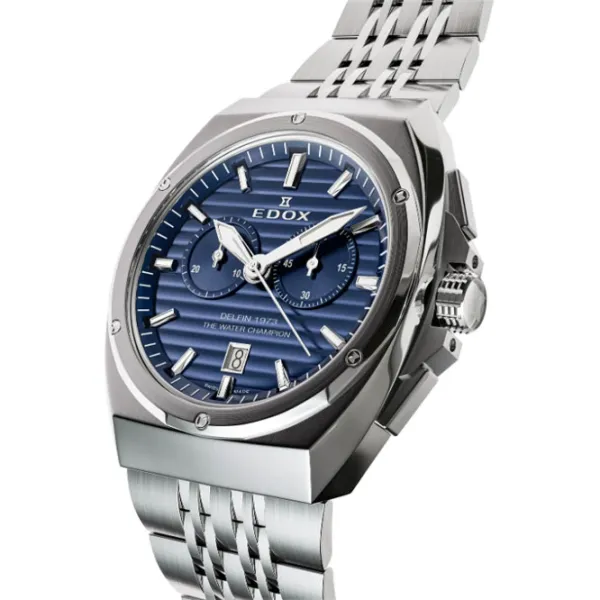 Ceas de mână pentru bărbați Edox 10118-3M-BUIN Cuarț / 43 mm photo 4