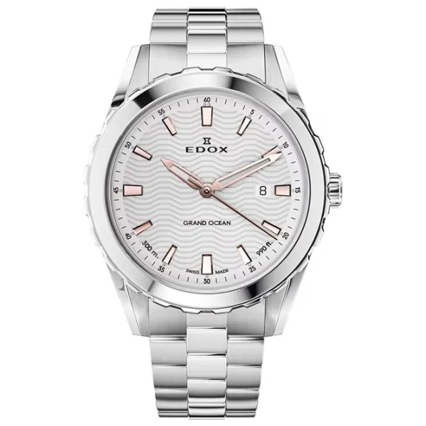 Ceas de mână pentru bărbați Edox 53102-3M-AIR Cuarț / 42 mm photo 1