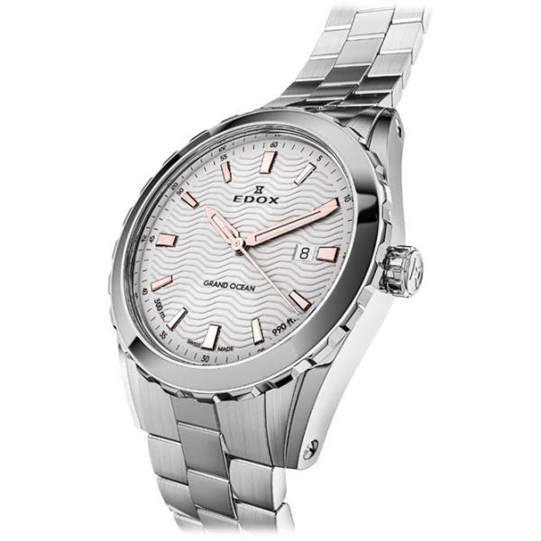 Ceas de mână pentru bărbați Edox 53102-3M-AIR Cuarț / 42 mm photo 5