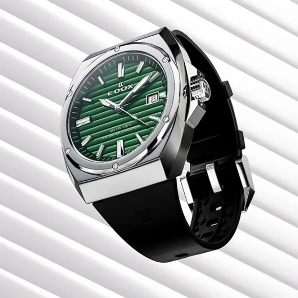 Ceas de mână pentru bărbați Edox 53032-3CA-VIN Cuarț / 41 mm photo 3