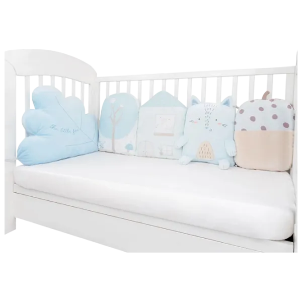 Set perne pentru pătuț Kikka Boo Little Fox 31201010277 0+/ Multicolor photo 1