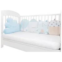 Set perne pentru pătuț Kikka Boo Little Fox 31201010277 0+/ Multicolor