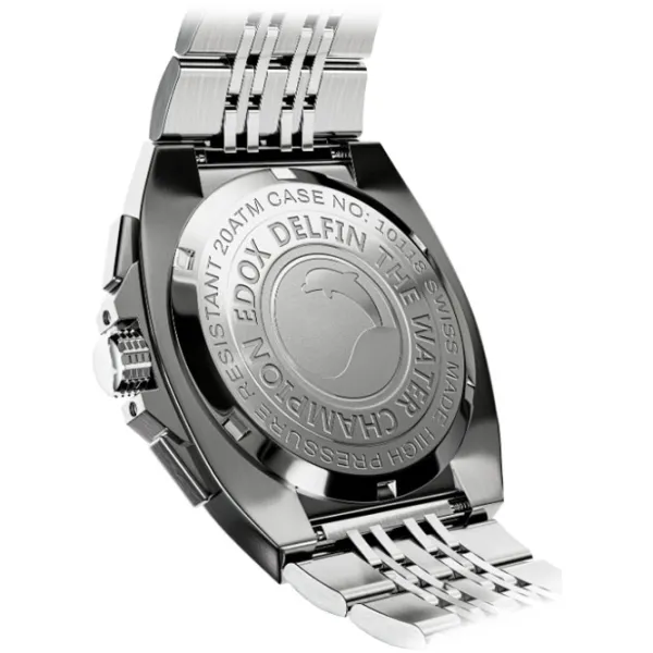 Ceas de mână pentru bărbați Edox 10118-3M-NIN Cuarț / 43 mm photo 2