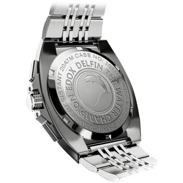 Ceas de mână pentru bărbați Edox 10118-3M-NIN Cuarț / 43 mm photo 2