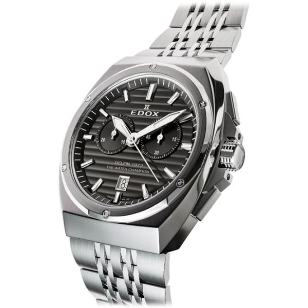 Ceas de mână pentru bărbați Edox 10118-3M-NIN Cuarț / 43 mm photo 4