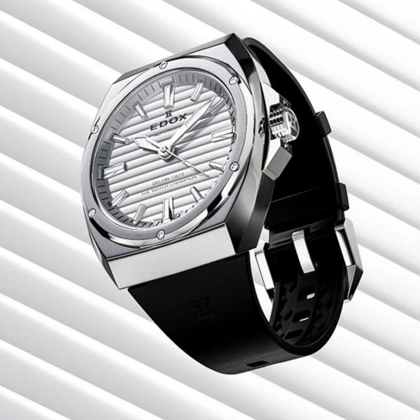 Ceas de mână pentru bărbați Edox 80142-3CA-AIN Mecanic / 41 mm photo 3