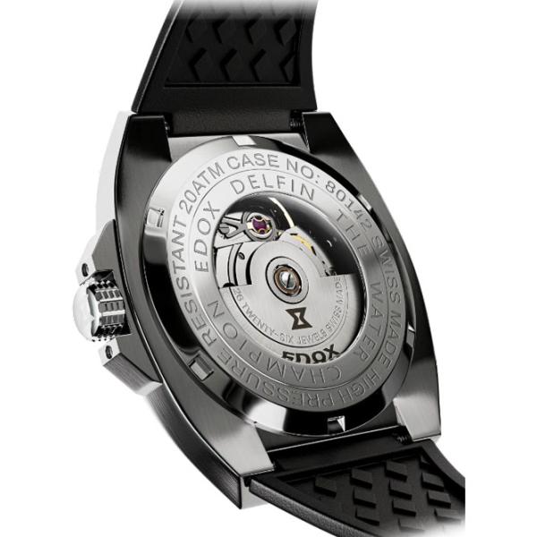 Ceas de mână pentru bărbați Edox 80142-3CA-AIN Mecanic / 41 mm photo 4