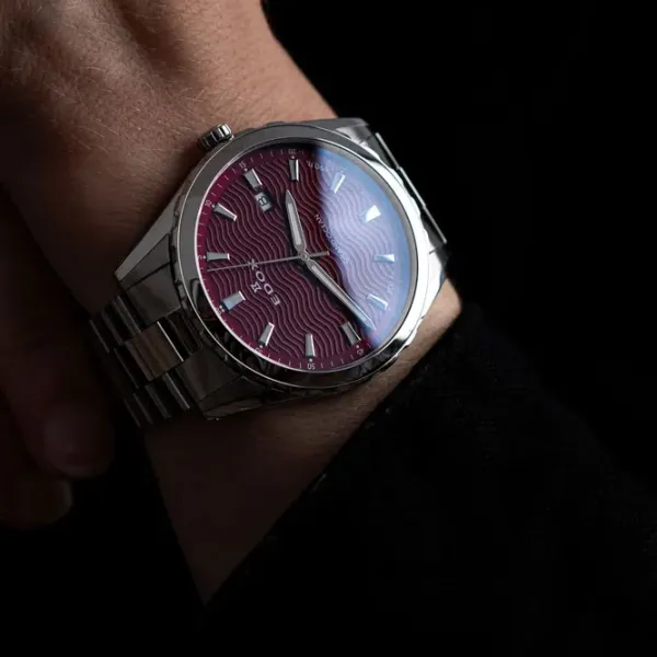 Ceas de mână pentru bărbați Edox 53102-3M-ROUIN Cuarț / 42 mm photo 8