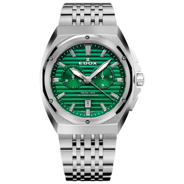 Ceas de mână pentru bărbați Edox 10118-3M-VIN Cuarț / 43 mm photo 1