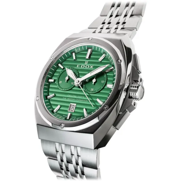 Ceas de mână pentru bărbați Edox 10118-3M-VIN Cuarț / 43 mm photo 2