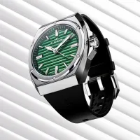 Ceas de mână pentru bărbați Edox 80142-3CA-VIN Mecanic / 41 mm photo 3