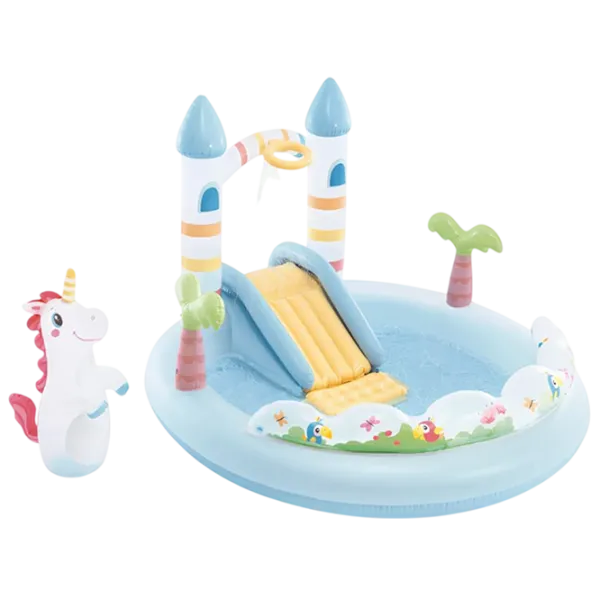 Бассейн Intex Unicorn Castle 234 л/ Надувной/ Синий photo 1