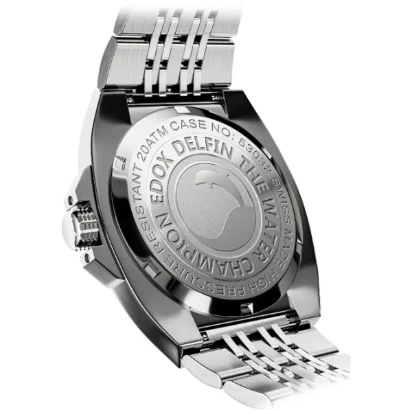 Ceas de mână pentru bărbați Edox 53032-3M-BUIN Cuarț / 41 mm photo 2